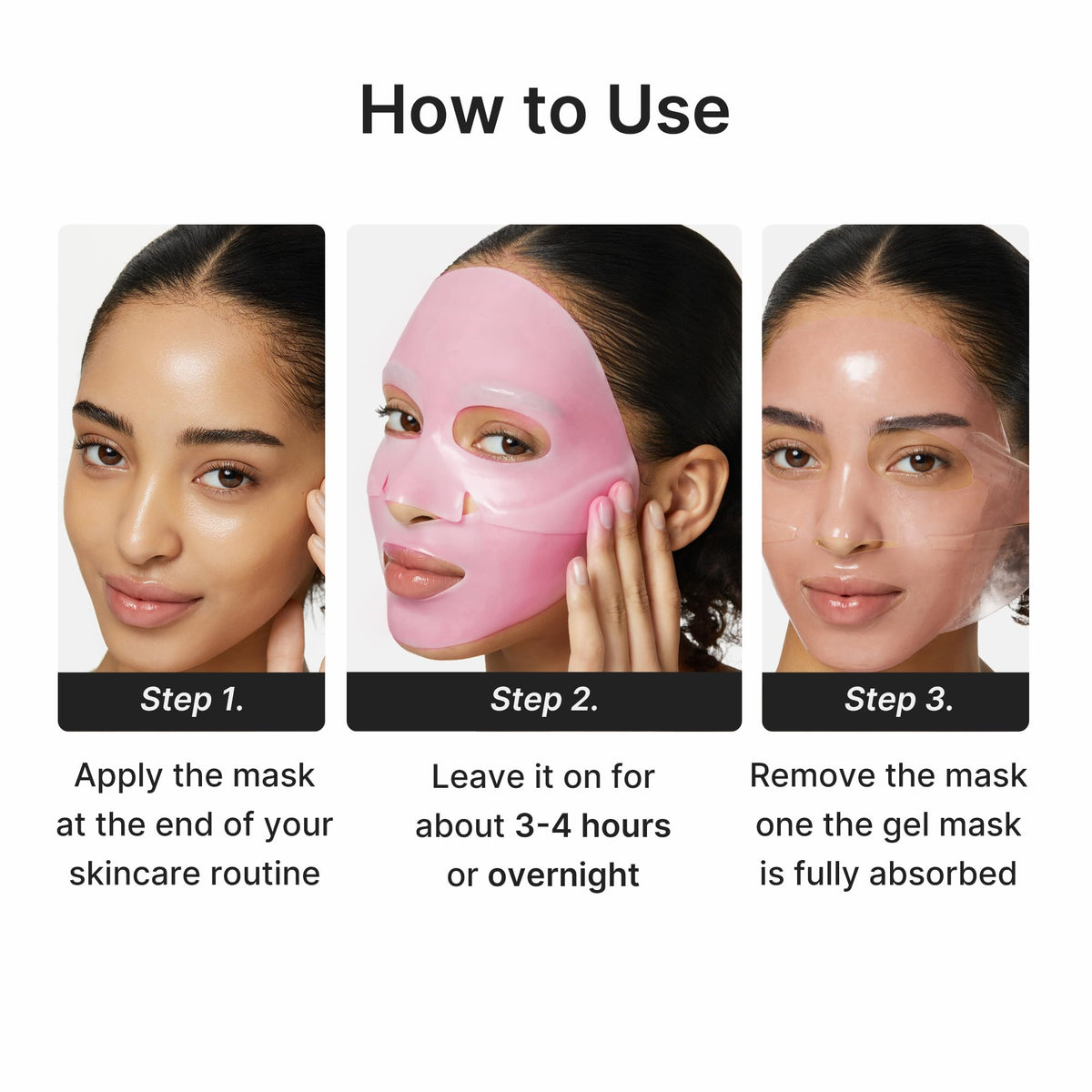 medicube Jelly Gel Mask with Salmon DNA PDRN Pink Collagen, Plump & Hydrate