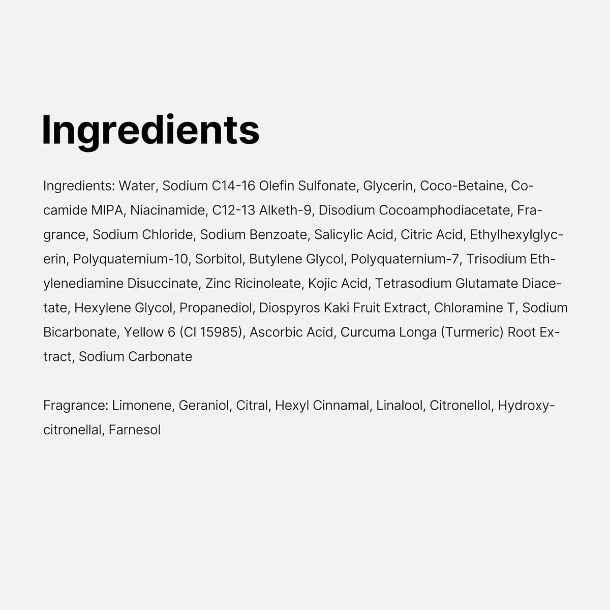 medicube Kojic Acid Turmeric Brightening Body Wash, 13.52 fl.oz