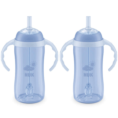 NUK Learner Straw Cup, 10oz, 2-Pack, Amazon Exclusive Timeless