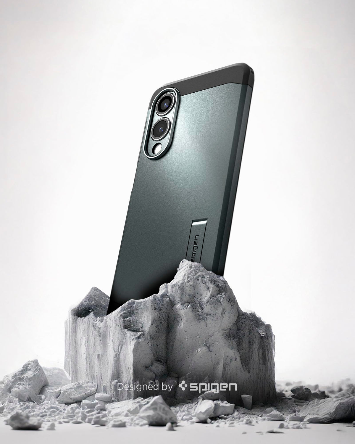 Spigen for Galaxy S26 Case, Tough Armor MagFit [Kickstand] [Compatible with MagSafe] [Military-Grade Protection] - Black