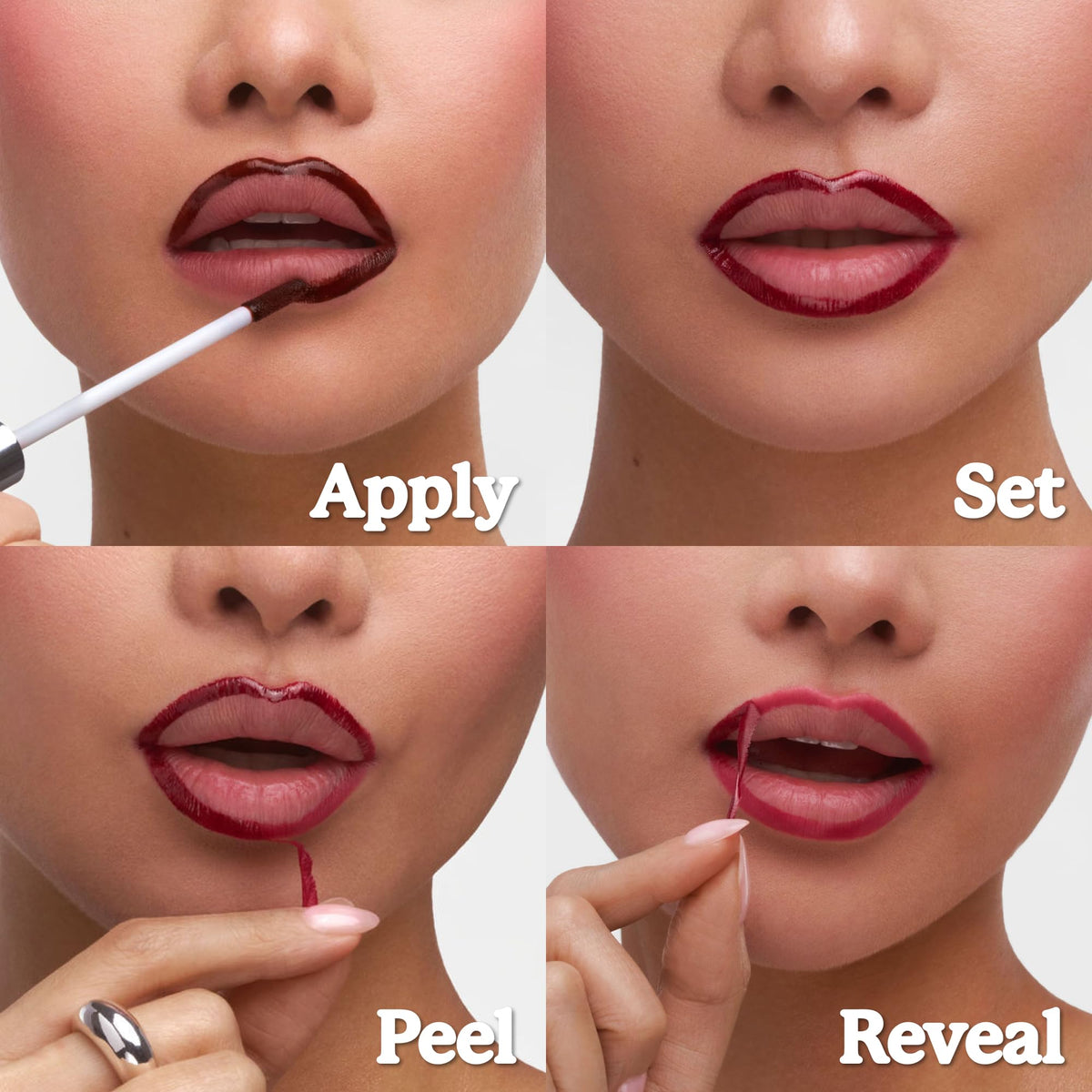 Sacheu Lip Liner STAY-N Peel Off Lip Stain, Longwear, Main Character