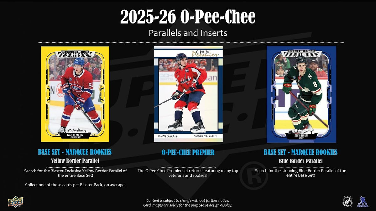 Upper Deck 2025-26 O-Pee-Chee Hockey Fat Pack