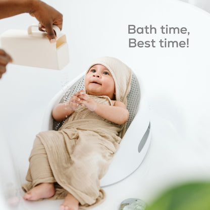 Angelcare Baby Bath Support, Pink, Birth to 6 Months, Made in Canada