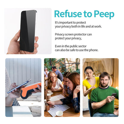 PEHAEL for iPhone 18 Pro Privacy Screen Protector+Camera Lens Protector