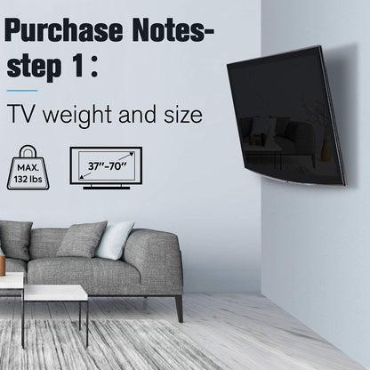 Mounting Dream Full Motion TV Wall Mount for Most 42-90 Inch TV Heavy Duty
