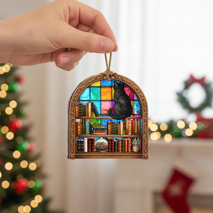 Book Lovers Gifts Book Ornament, Teacher Gifts for Women, Librarian, Reader