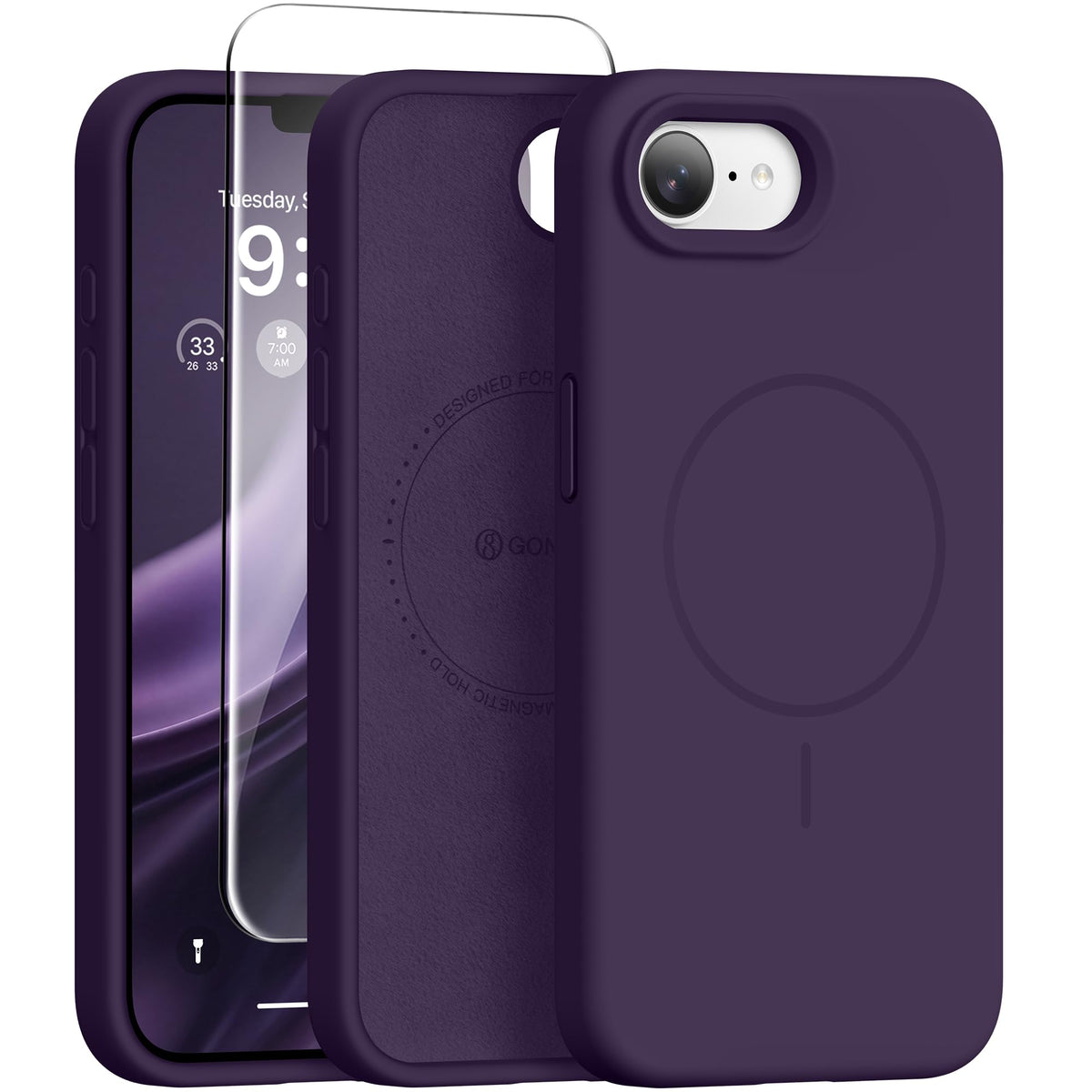 GONEZ for iPhone 18 Pro Max Case/iPhone 17 Pro Max Case, Mist Blue