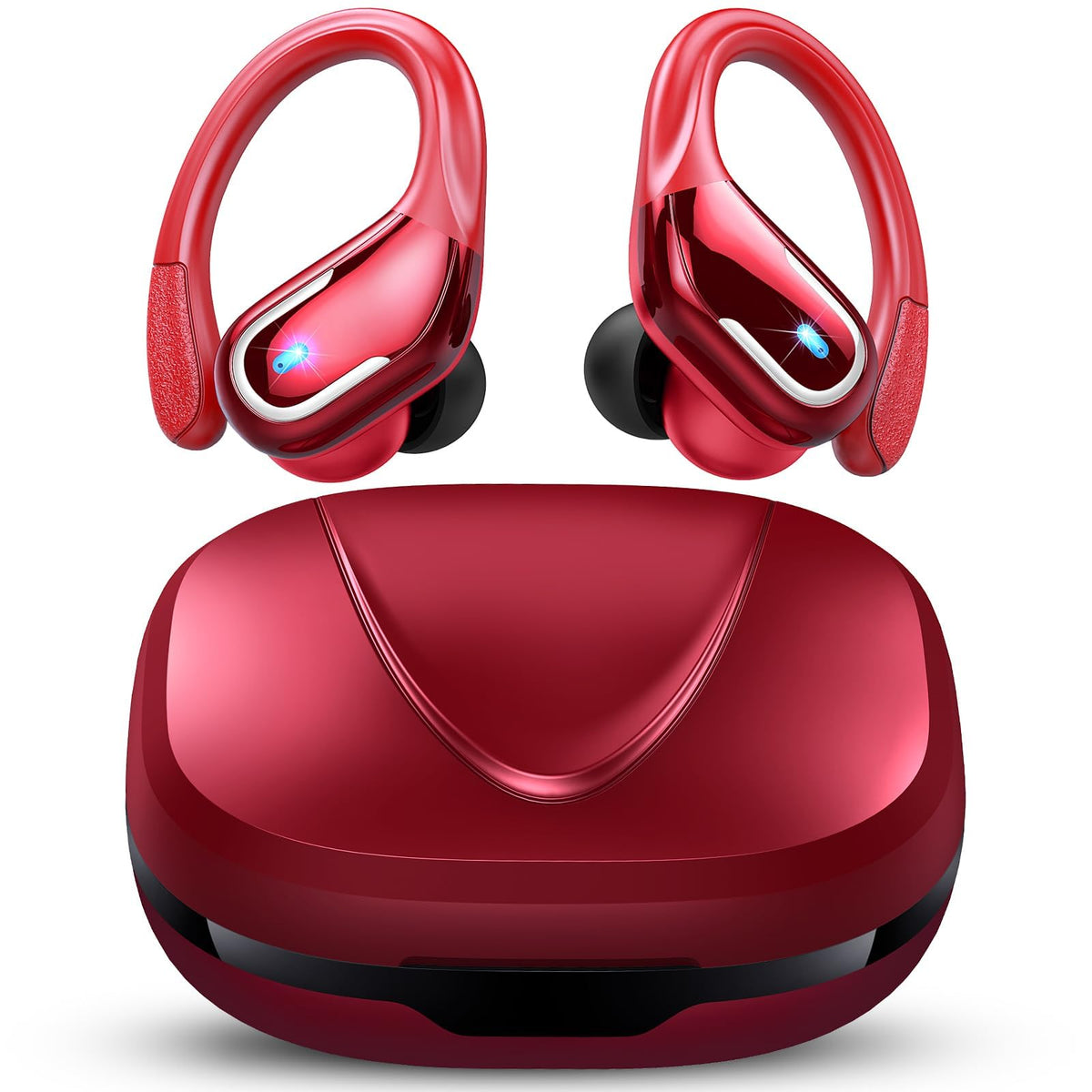 Wireless Earbuds Sports, 75Hrs Bluetooth 5.4 Headphones, Bass Hi-Fi Stereo