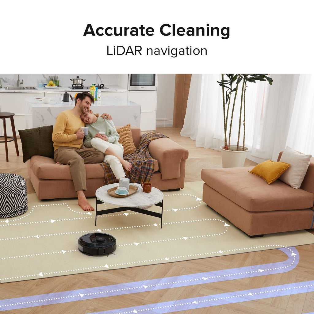 roborock Qrevo CurvX Robot Vacuum and Mop, 22,000Pa Suction