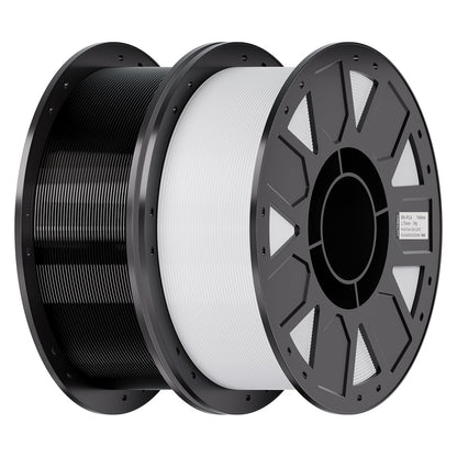 Creality PETG Filament 1.75mm 4KG, Black+White+Blue+Red, Total 4-Pack