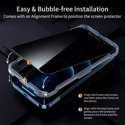UNBREAKcable Privacy Screen Protector for iPhone 16 Pro, 2-Pack