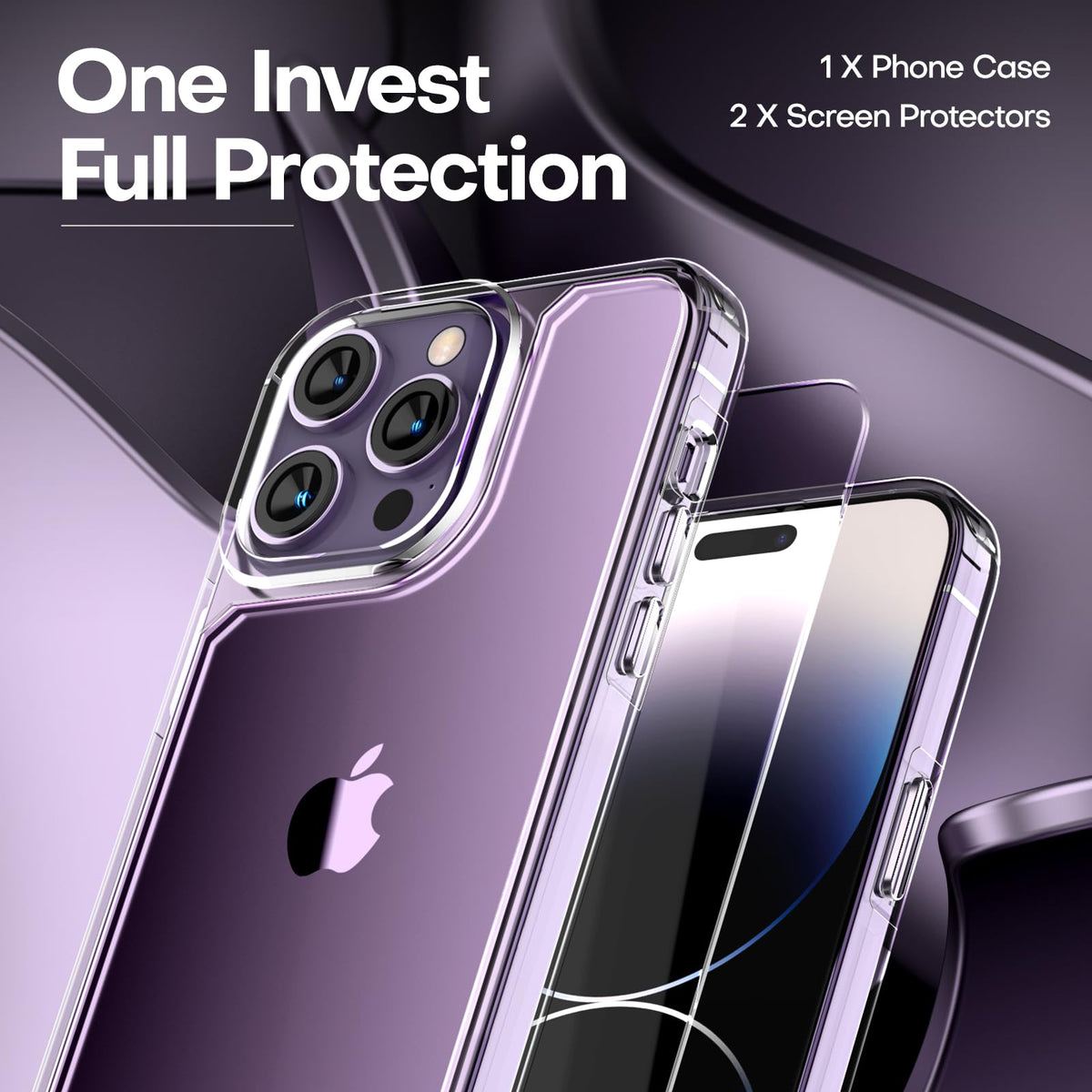 TAURI for iPhone 16 Pro Case, Compatible with MagSafe, Clear