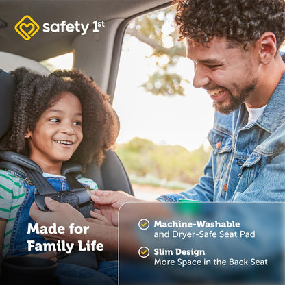 Safety 1st Grow and Go All-in-One Convertible Car Seat - Black Phantom