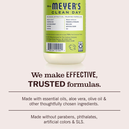 MRS. MEYER'S CLEAN DAY Liquid Hand Soap, Lemon Verbena, 12.5 fl oz, 3 Pack