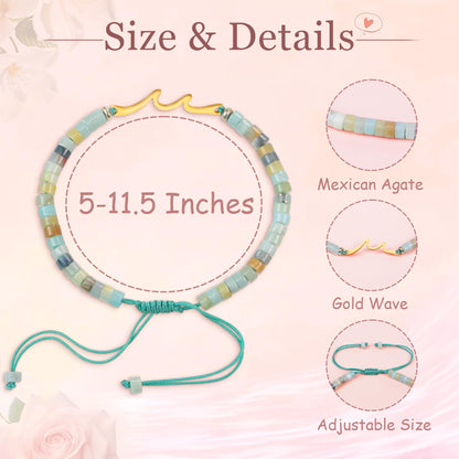 13th 16th 18th 40th 50th 60th Birthday Gifts Wave Birthday Bracelet