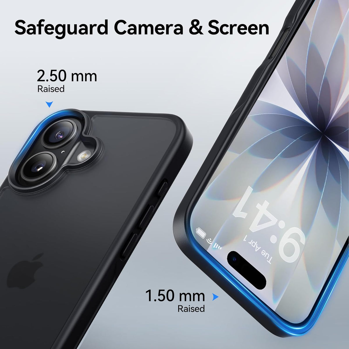 CASEKOO for iPhone Air Case, Crystal Clear, Patented Anti-Yellowing, Slim