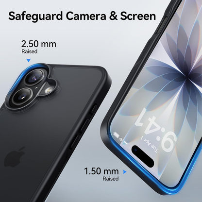 CASEKOO for iPhone Air Case, Crystal Clear, Patented Anti-Yellowing, Slim