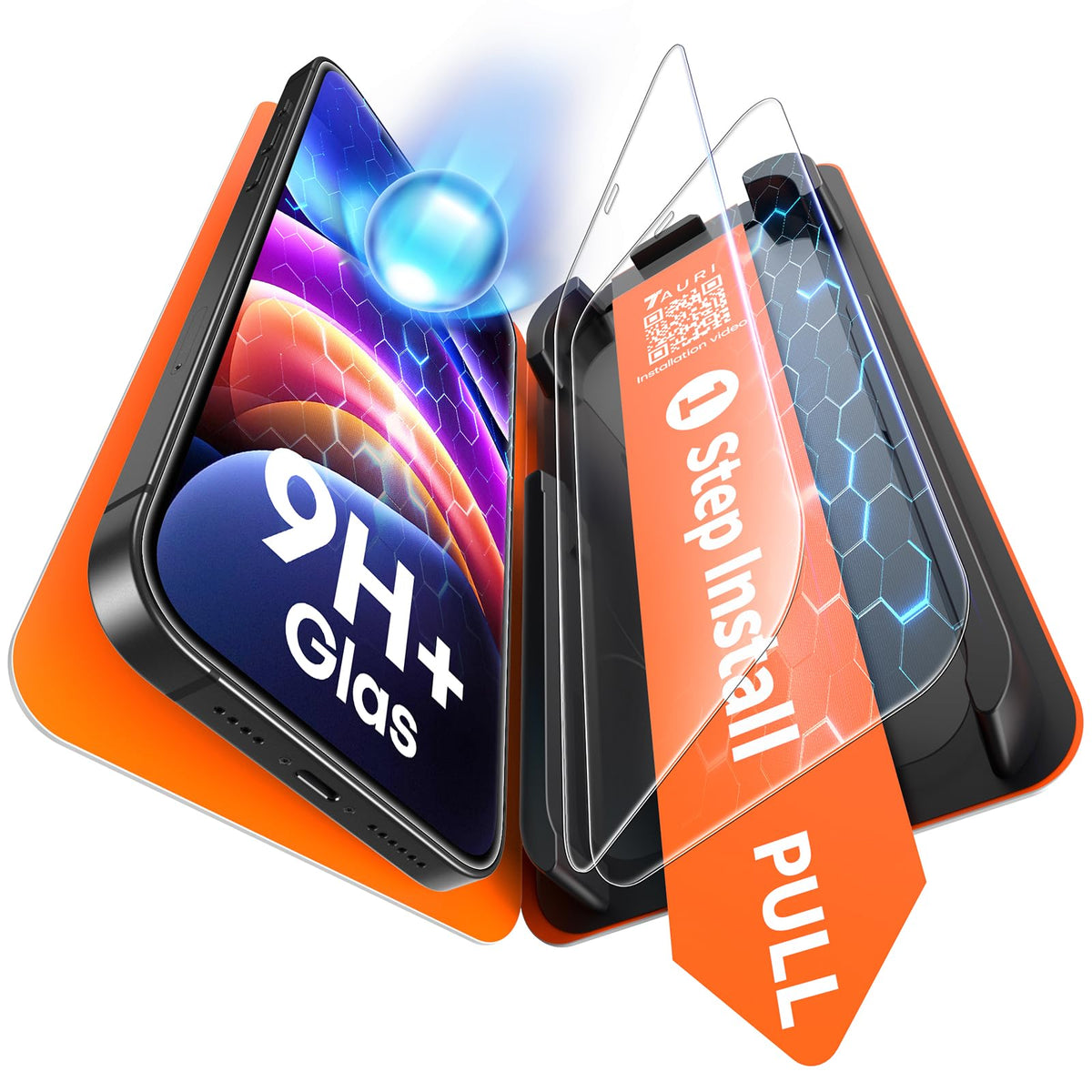 TAURI 2 Pack for Samsung Galaxy Z Fold 8 Ultra Privacy Screen Protector