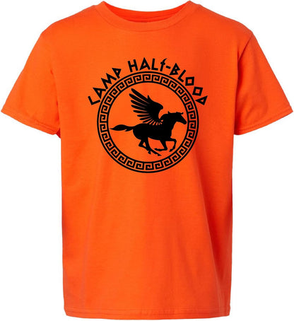 Youth Size Orange Camp Half Blood T-Shirt