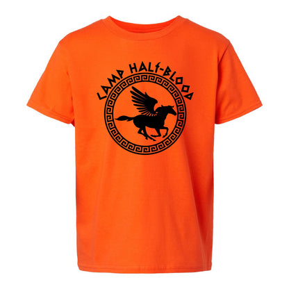 Youth Size Orange Camp Half Blood T-Shirt