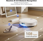 roborock Qrevo CurvX Robot Vacuum and Mop, 22,000Pa Suction