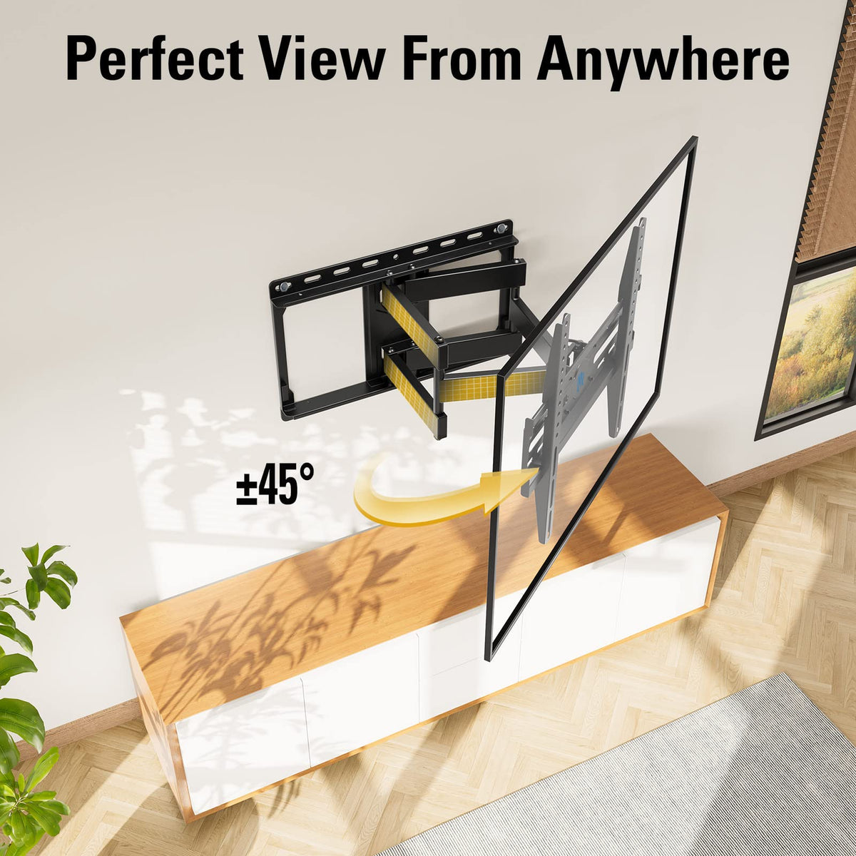 Mounting Dream Full Motion TV Wall Mount for Most 42-90 Inch TV Heavy Duty