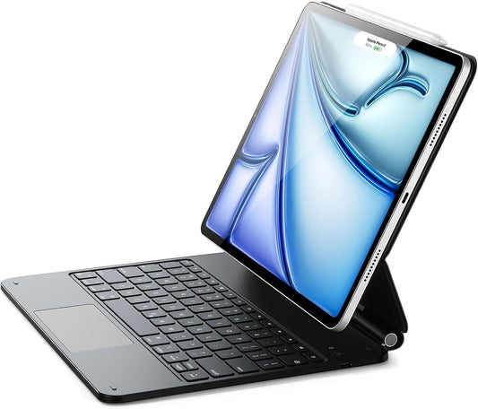 ESR for iPad Air 13/Pro 12.9 Inch Case Keyboard, Quick-Set Magnetic Stand
