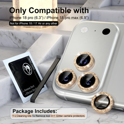 Choiche for iPhone 14 Pro/iPhone 14 Pro Max Camera Lens Protector