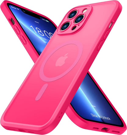 ImpactStrong Magnetic Guard Designed for iPhone 17 Air Case [Camera Protection] [Military Grade Drop Tested] [Compatible with MagSafe] Slim Translucent Matte Phone Case (6.6") - Navy Blue