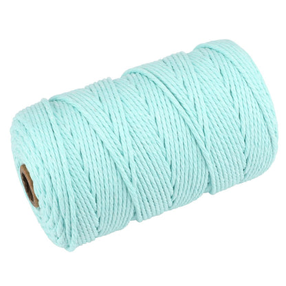 jijAcraft 50M White Cotton String: 2MM Cooking String for DIY Crafts