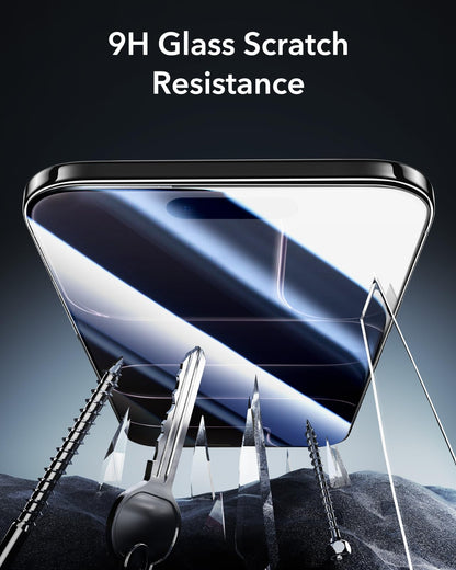 ESR 3 Pack for iPhone 17 Pro Max Screen Protector, Armorite