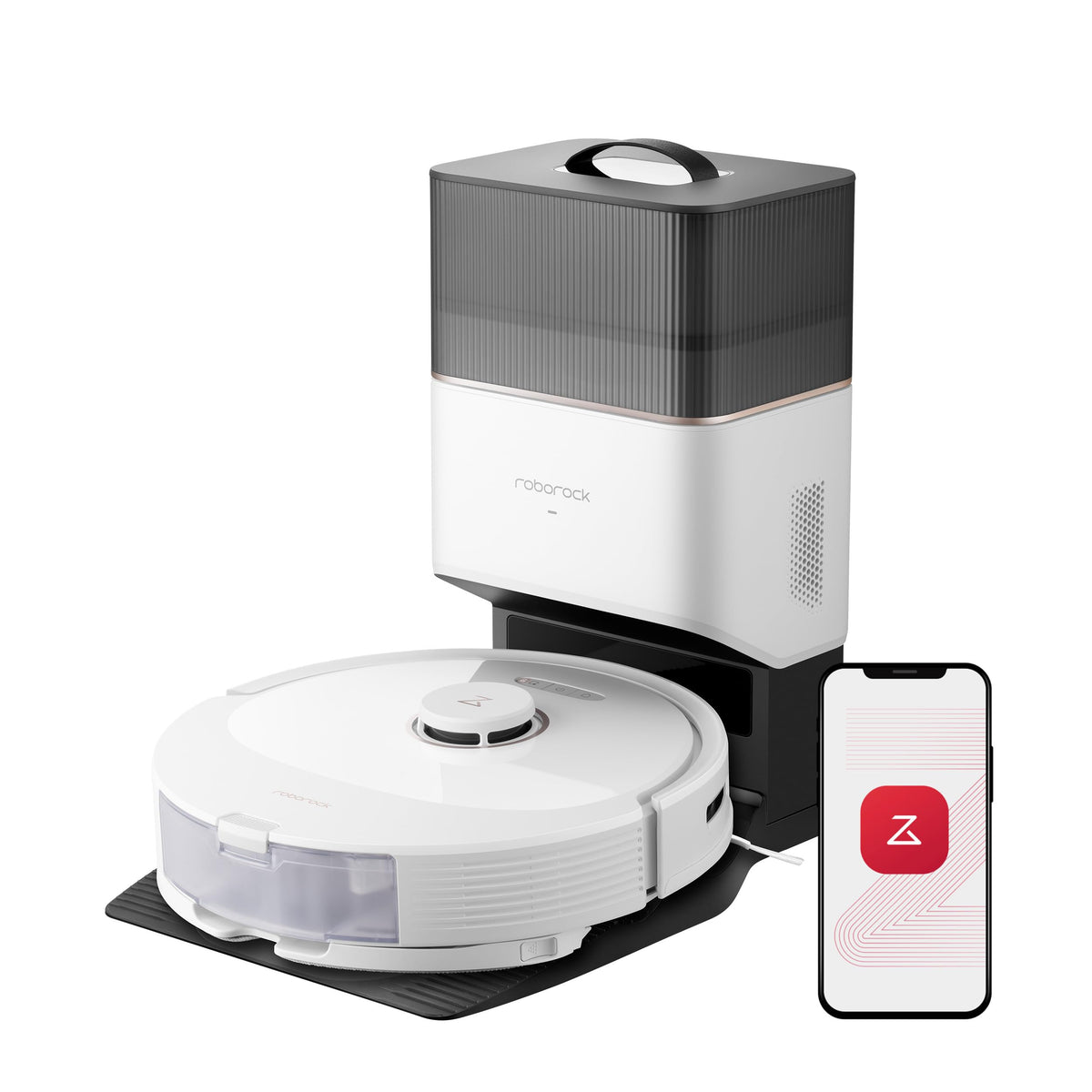 roborock Q7 M5+ Robot Vacuum and Mop, Up to 7-9 Weeks Self-Empty, 10000Pa