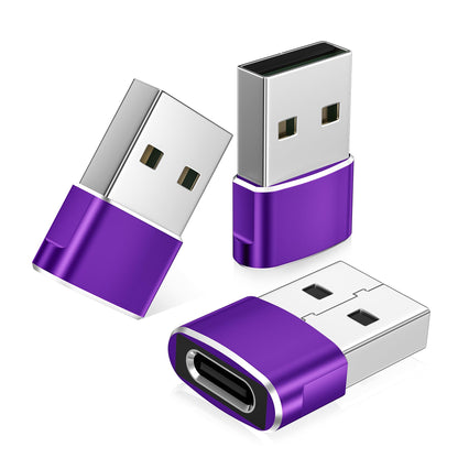Basesailor USB to USB C Adapter,USBC Female to USB A Male Charger Adapter