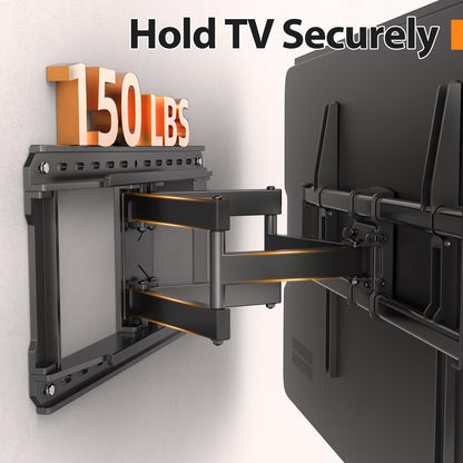 55 65 75 85 inch Tilting TV Wall Mount for 32-90 '' TVs, Low Profile TV Mount Bracket, Safe Lock & Quick Release,Max VESA 600x400mm, 24 inch Studs,132 lbs, Fit Most 55+ 75+ 85+ 86 TVs