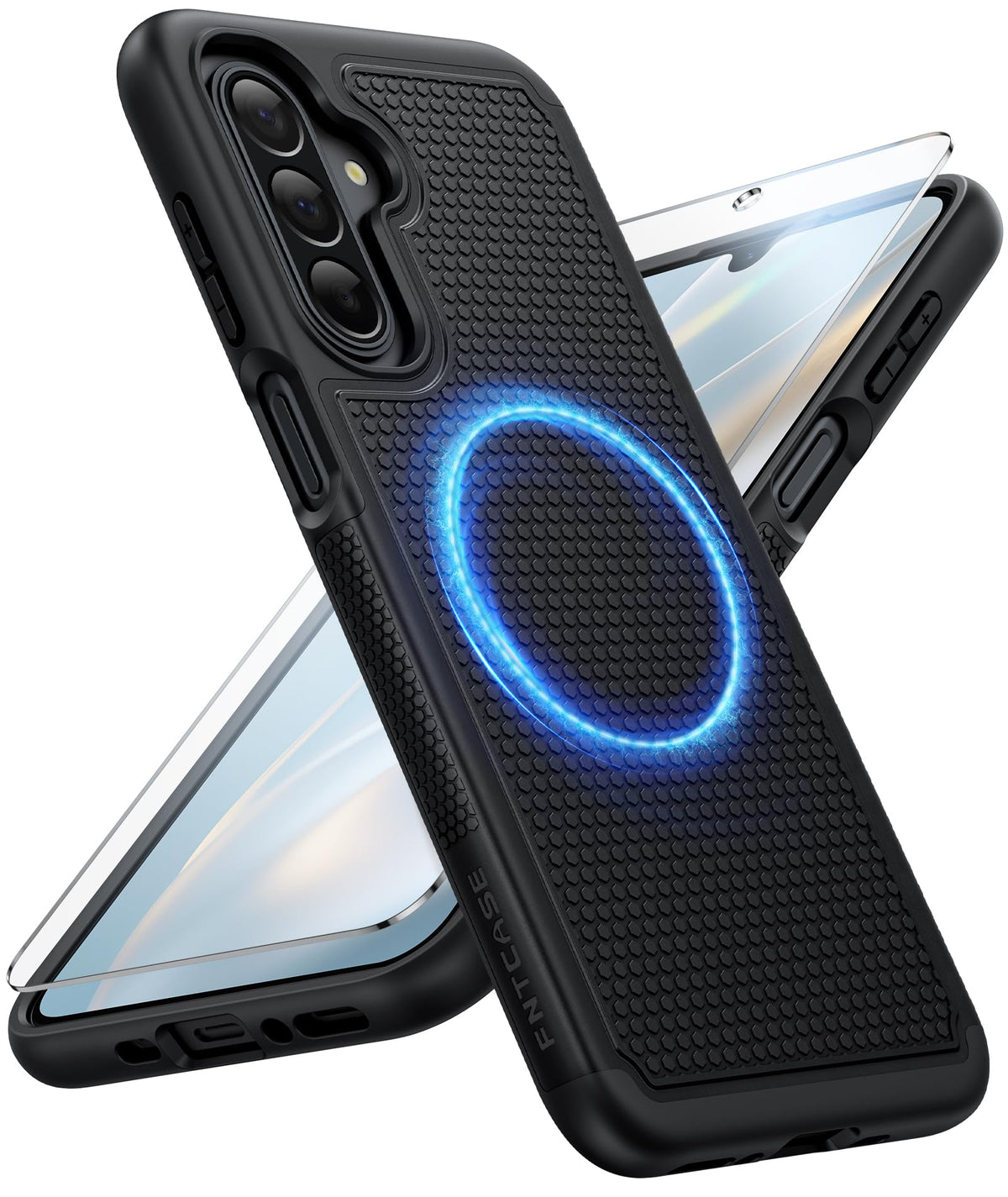 FNTCASE for Google Pixel 9a Case: Green Non Slip Textured