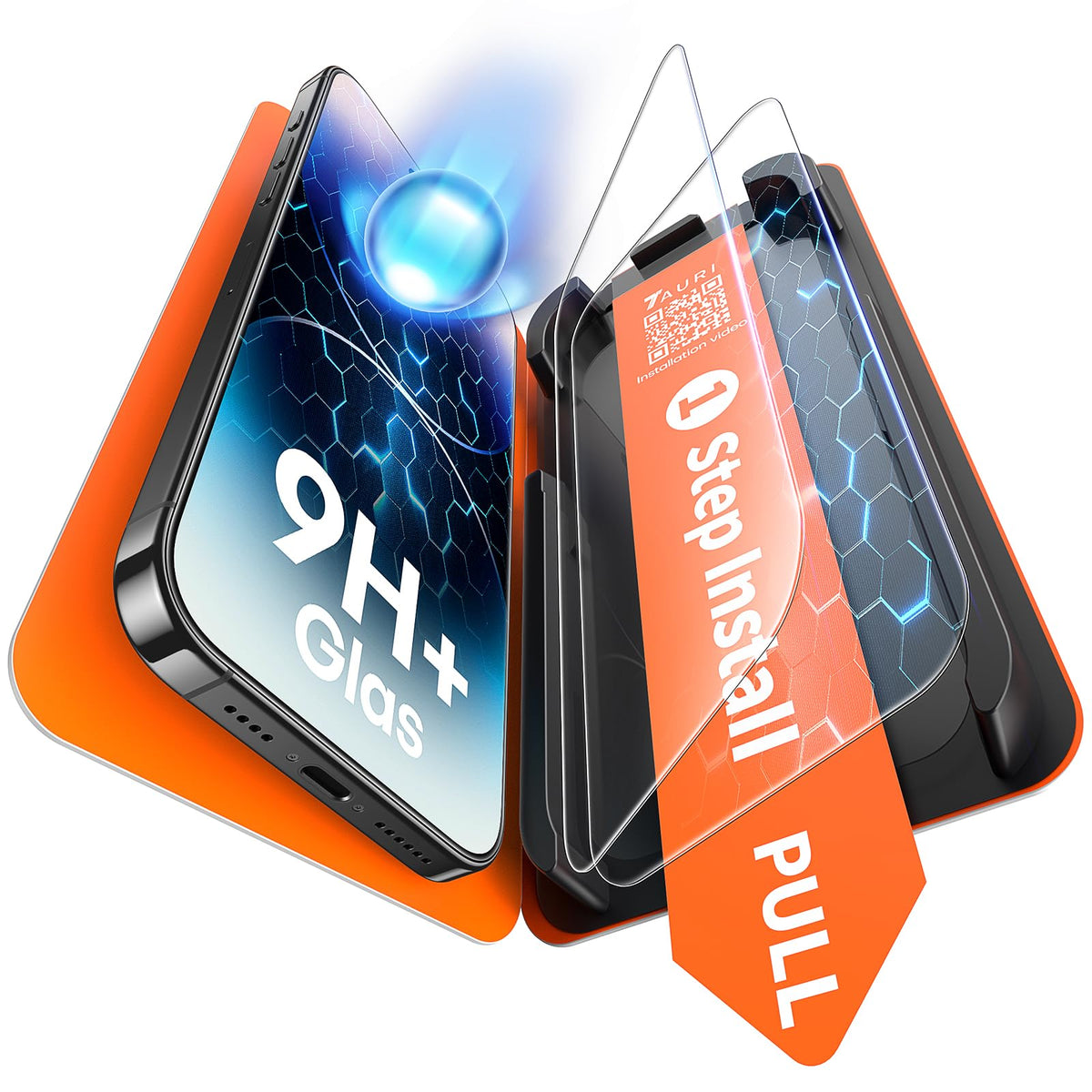TAURI 2 Pack for Samsung Galaxy Z Fold 8 Ultra Privacy Screen Protector