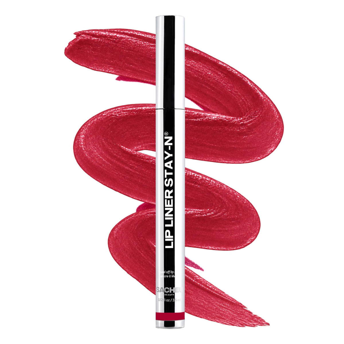 Sacheu Lip Liner STAY-N Peel Off Lip Stain, Longwear, Main Character