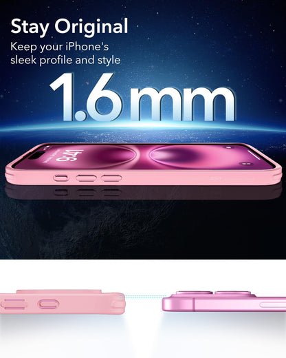 ESR Classic Hybrid for iPhone 16 Pro Max Case, Clear