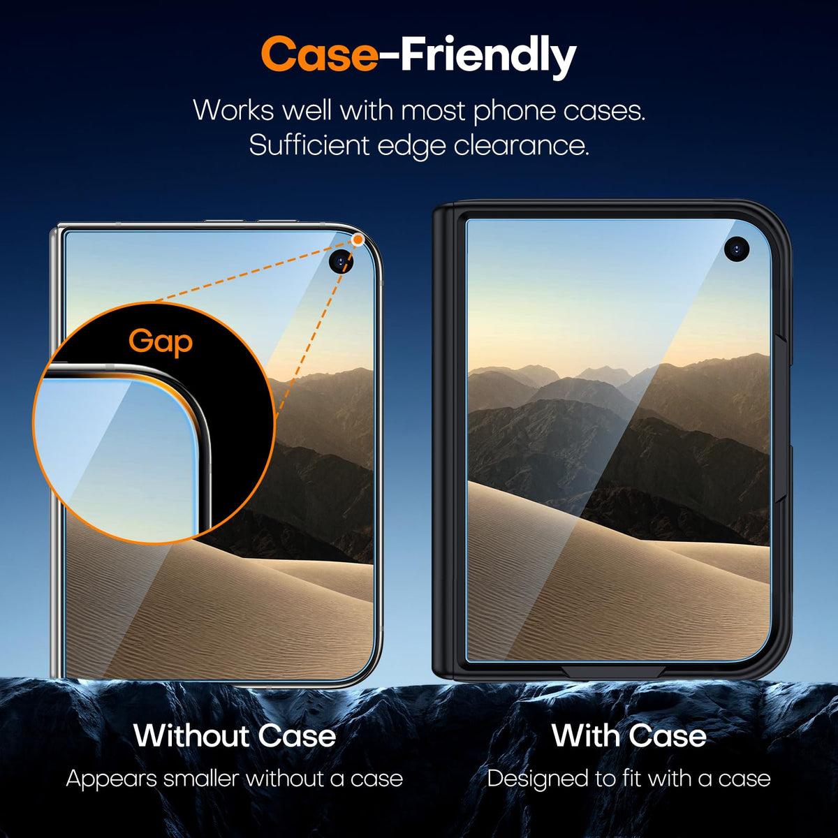 TAURI 2 Pack for Samsung Galaxy Z Fold 8 Ultra Privacy Screen Protector