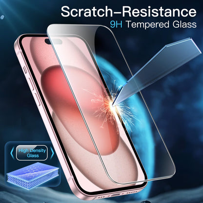 JETech Screen Protector for iPhone 18 Pro Max/17 Pro Max, 3-Pack