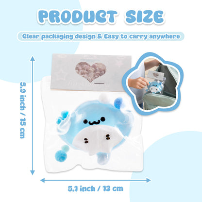 Handmade Taba Seal Squishy Stress Relief Toys - Ultra Soft Silicone Squeeze Toys for Kids & Adults, Reusable Non-Violent Squishy Toys for Stress Relief & Relaxation