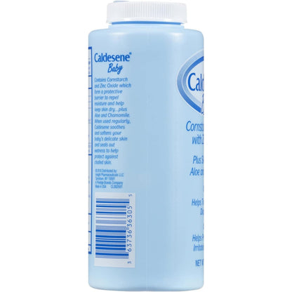 Caldesene Medicated Protecting Powder with Zinc Oxide & Cornstarch-Talc Free, 5 Ounce (5 Pack)