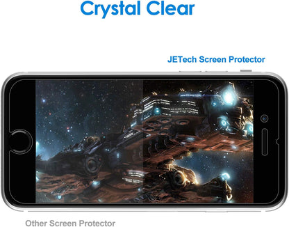 JETech Screen Protector for iPhone SE 3/2 (2022/2020), 3-Pack