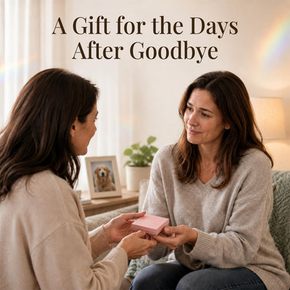 Dog Memorial Gifts for Loss of Dog, Rose Quartz Paw & Memorial Bracelet