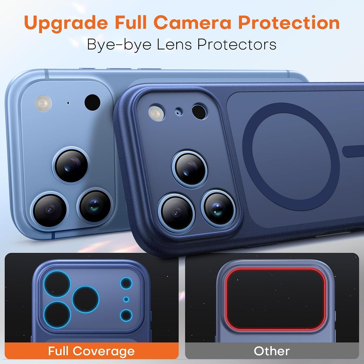 TAURI for iPhone 16 Pro Max Case, Compatible with MagSafe, Purple