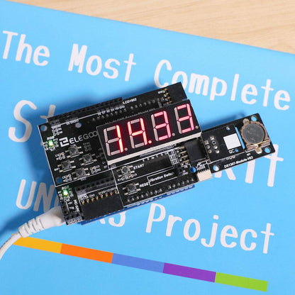 ELEGOO UNO R3 Project Most Complete Starter Kit, Compatible with Arduino