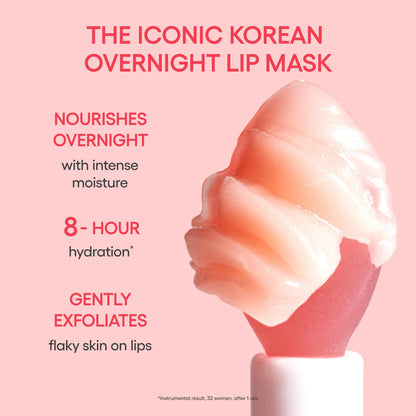 LANEIGE Lip Sleeping Mask: Nourish, Hydrate, Vitamin C, Murumuru & Shea Butter, Antioxidants, Flaky, Dry Lips