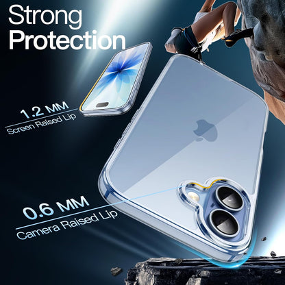 JETech Case for iPhone 17, Anti-Yellowing, Clear