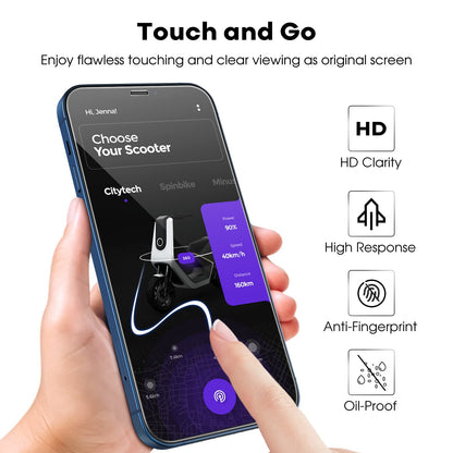 JETech Screen Protector for iPhone 18 Pro Max/17 Pro Max, 3-Pack