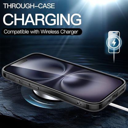 JETech Case for iPhone 16, Anti-Yellowing, Clear